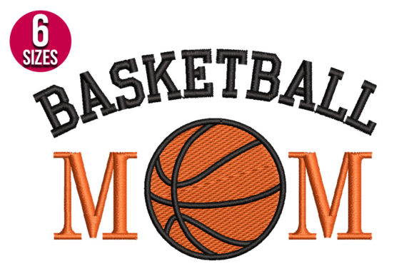 Basketball Mom: A Stylish Design for Personalized Gifts