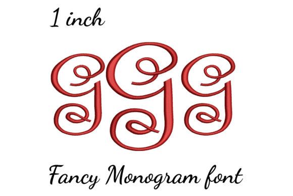 G Monogram Font Fancy Review for Etsy Sellers