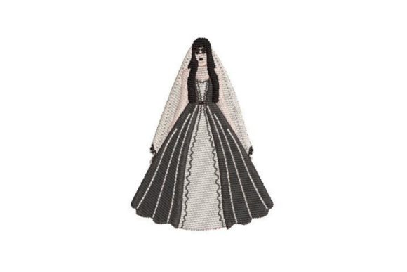 Gothic Bride: A Designer's Take on Dark Romance Stitching