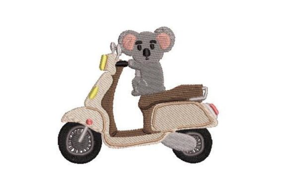 Koala Riding a Moped: A Seasonal Embroidery Review