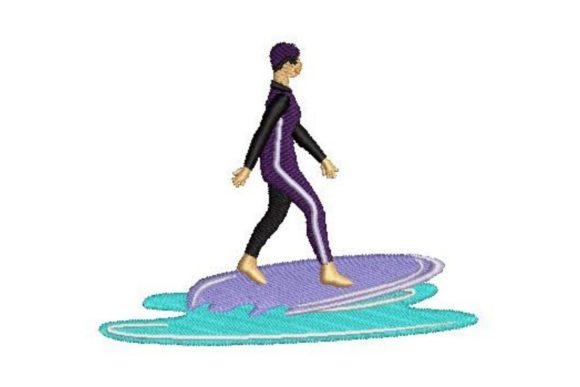 Olympic Surfer: A Beachy Embroidery Review for Boutique Apparel