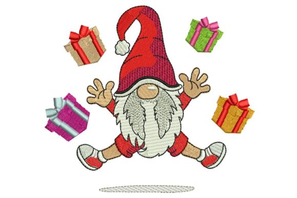 Review: Christmas Happy Gnome Gift Box Design