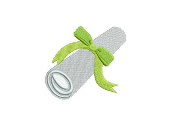 Review: Graduation Scroll with Green Ribbon Design